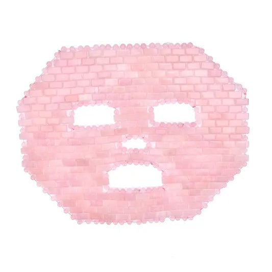 Ansigtsmaske i krystal til afslapning