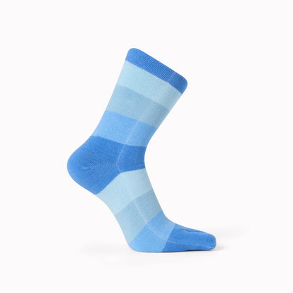 Tåsokker i bomuld - stribet