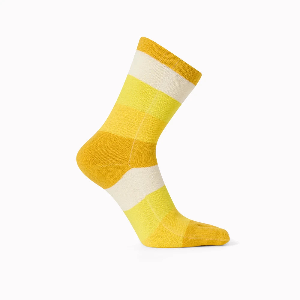 Tåsokker i bomuld - stribet