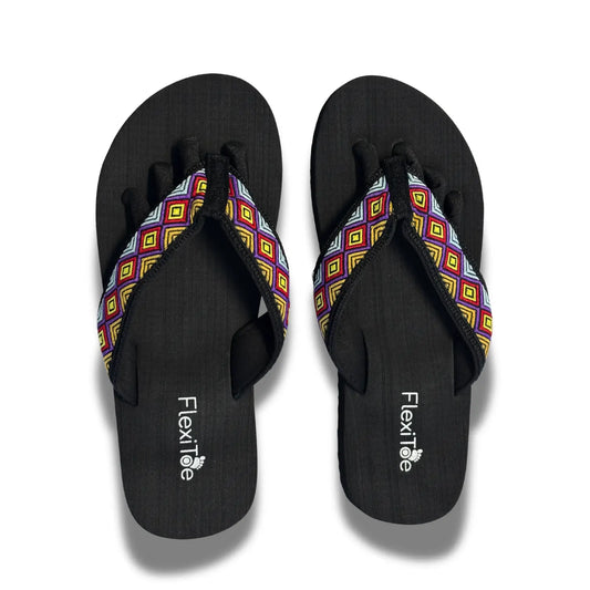 FlexiToe Flow - Retro Squares