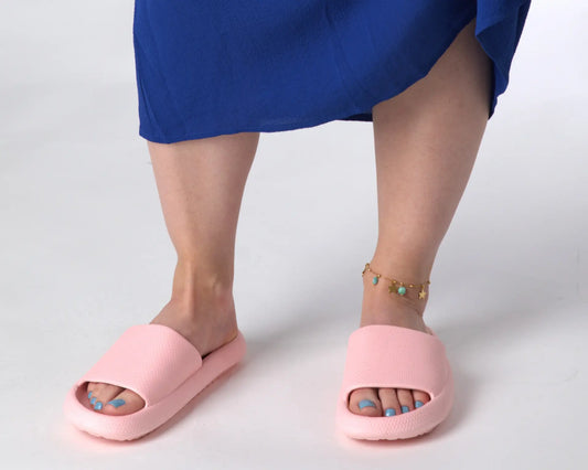 Bløde bade- og hjemmesko