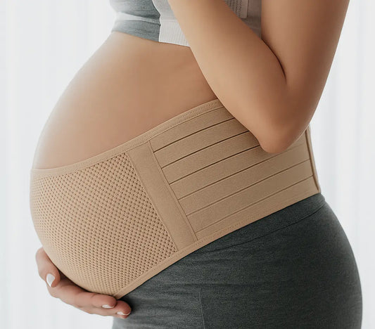 Gravidbælte med støtte til mave og ryg