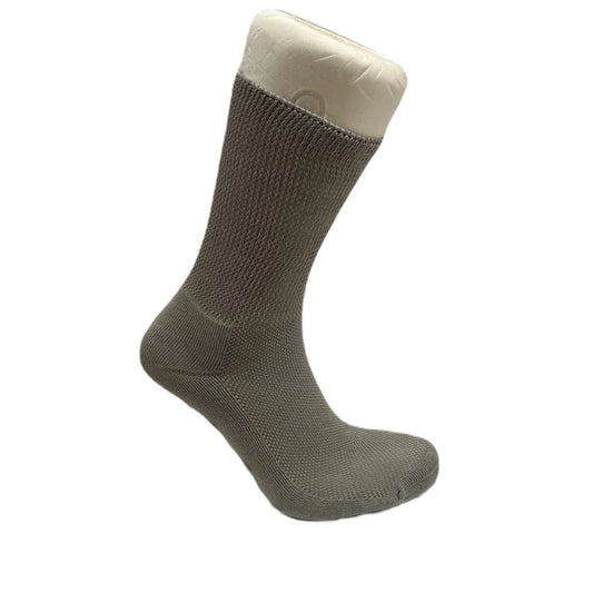 Diabetesstrømper med skridsikker bund og ekstra løs elastik