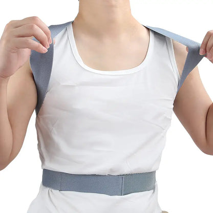 Holdningsvest med støtte til ryg & skuldre