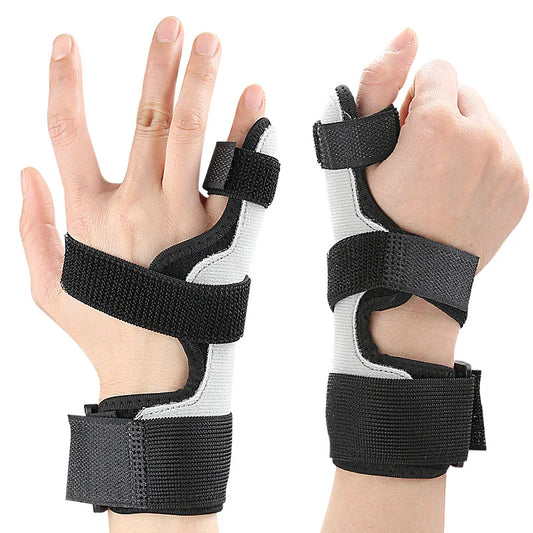 Tommelstøtte - stabiliserende skinne i aluminium