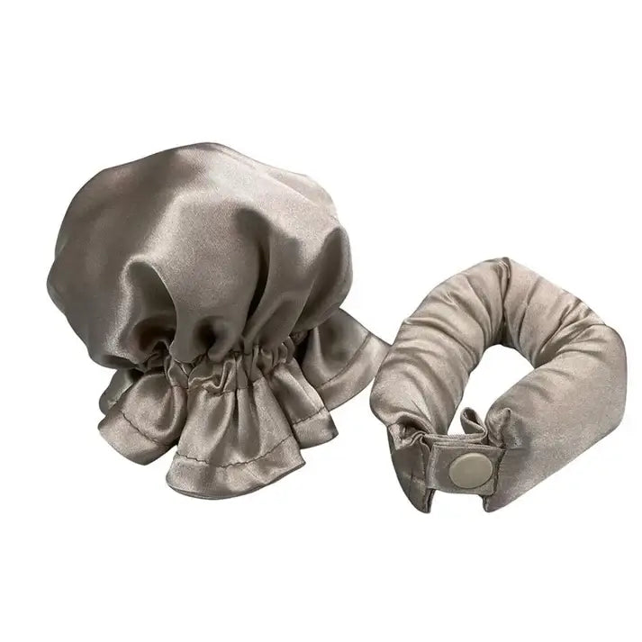 Heatless Curl Bun Bon