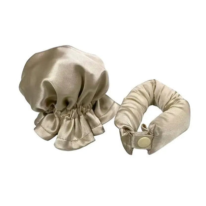 Heatless Curl Bun Bon