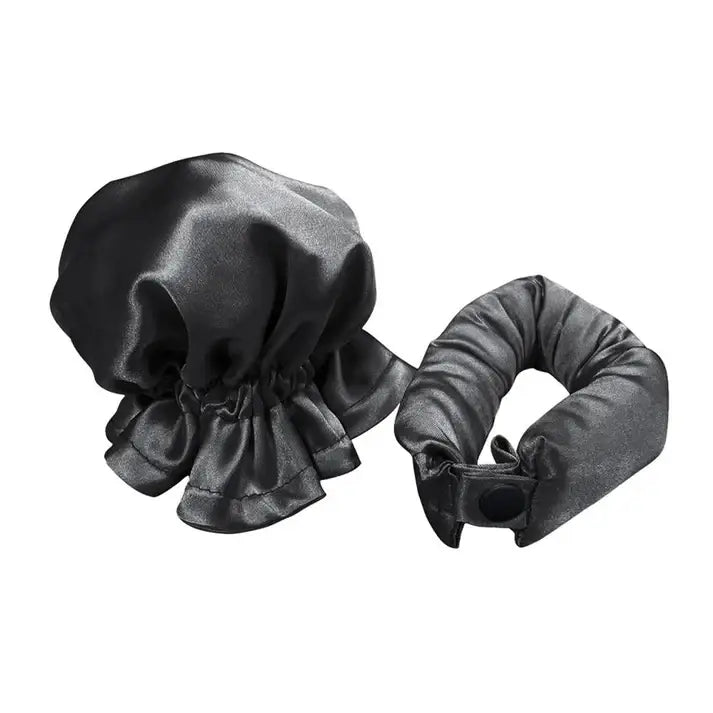 Heatless Curl Bun Bon
