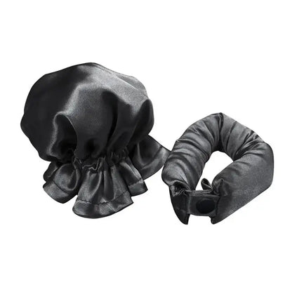 Heatless Curl Bun Bon