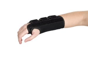 Justerbart håndledsstøtte med skinne