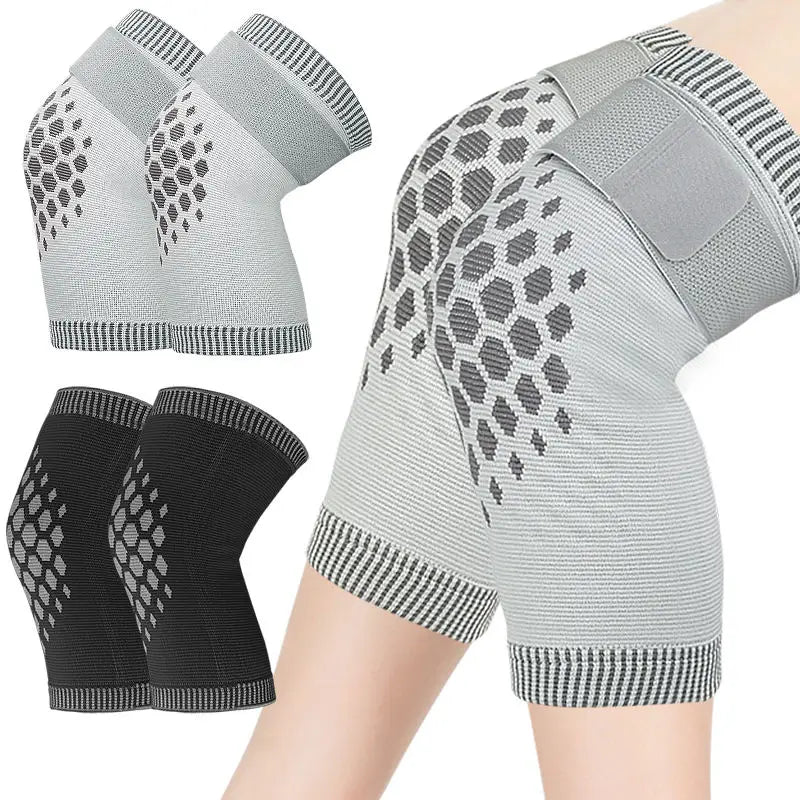 Knæstøtte med justerbart bandage