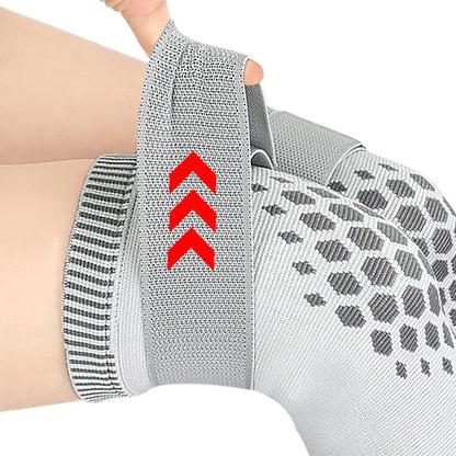 Knæstøtte med justerbart bandage