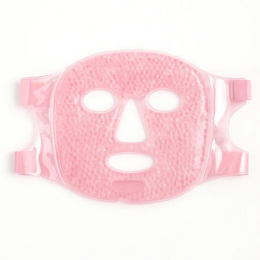 Kølende ansigtsmaske med gelperler