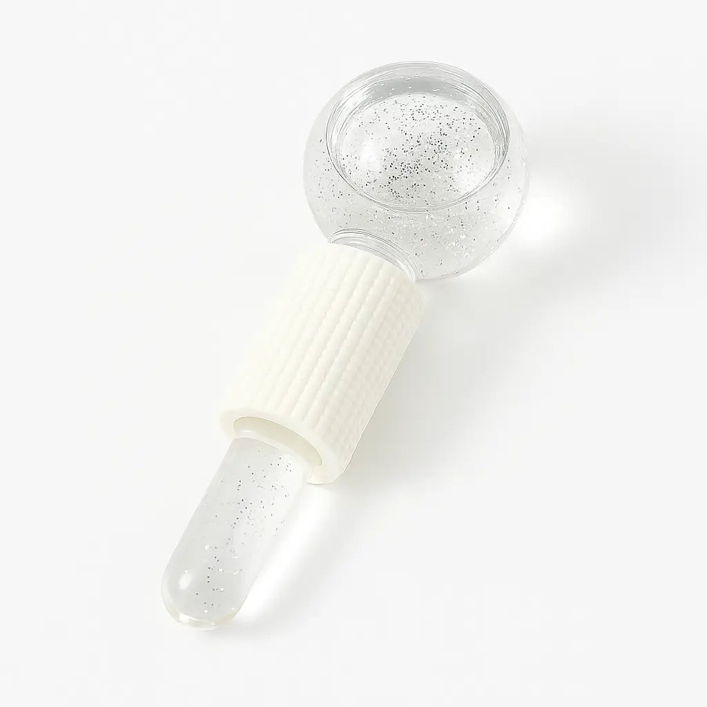 Kølende ansigtskugle i glas