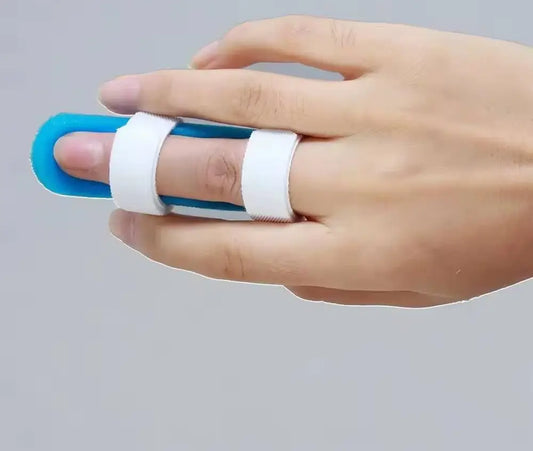 Fingerskinne til fingertop - Justerbar med Velcro