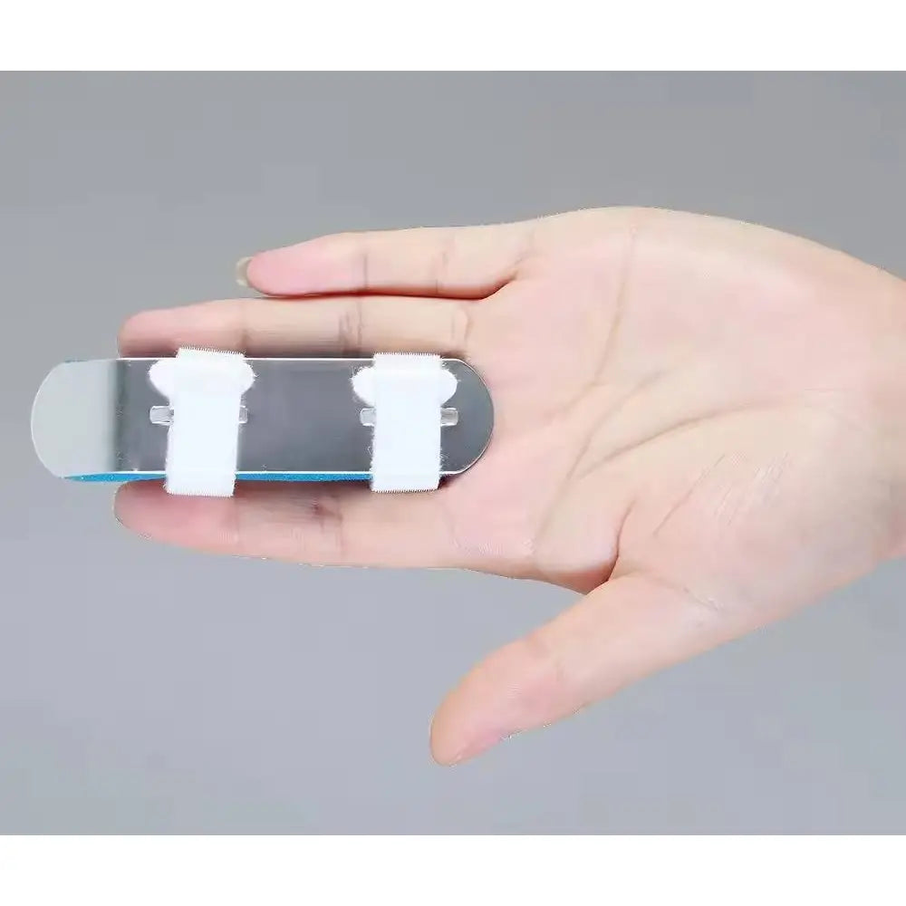 Fingerskinne til fingertop - Justerbar med Velcro