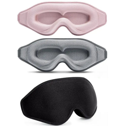 Sovemaske - ekstra behagelig med formet pasform