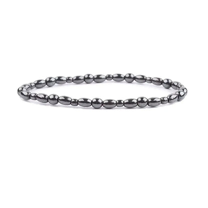 Magnetisk ankelkæde - blank hæmatit