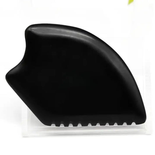 Gua Sha i sort sten
