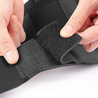 Lyskebrokbælte med dobbelte puder