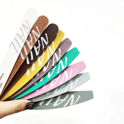 Neglefil sæt 9-pak - forskellige grovheder og former