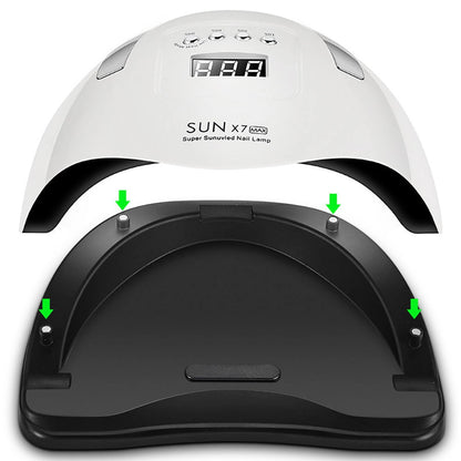 Neglelampe til gellak 180W