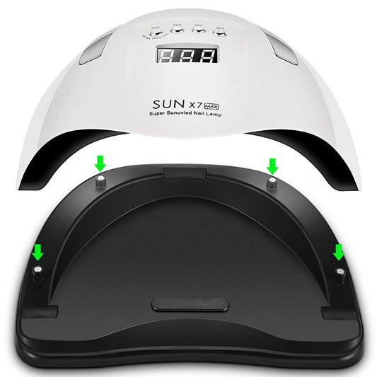 Neglelampe til gellak 180W