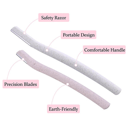 Øjenbrynstimmer i holdbart materiale - 2-pak