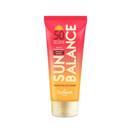 Beskyttende ansigtscreme SPF 50 til lys og sensitiv hud (UVA- og UVB-filtre)