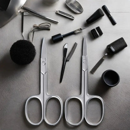 Sæt med 2 sakse - til manicure og ansigt