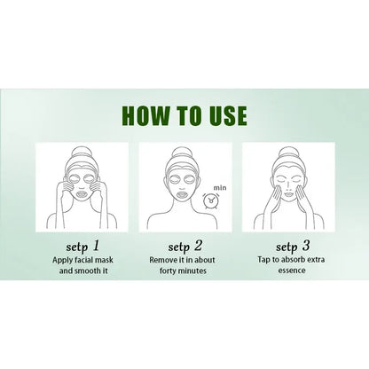 Bio-Collagen Ansigtsmaske - med kollagen og polypeptider