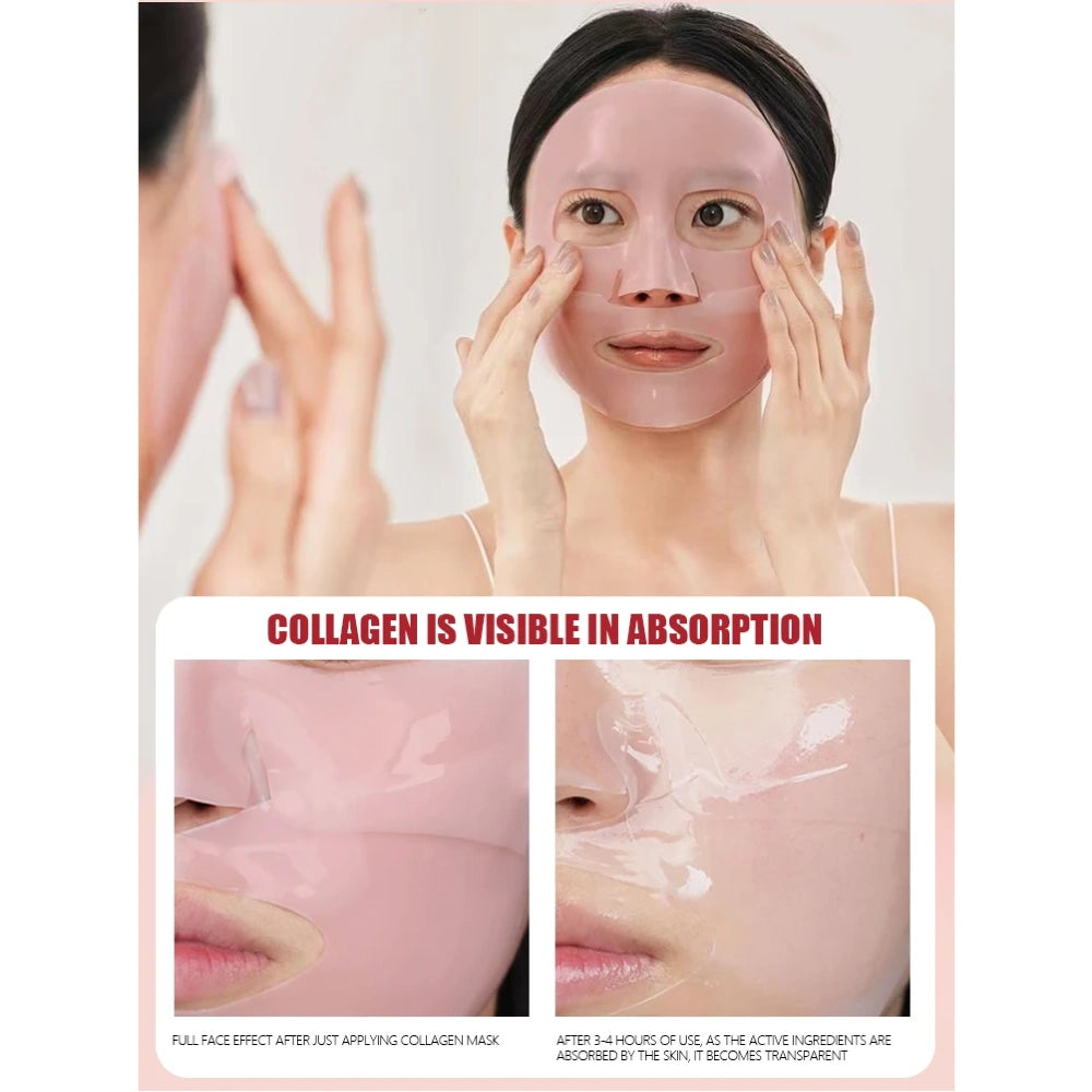 BIO-COLLAGEN Real Deep Luksusmaske med peptider og rosenvand