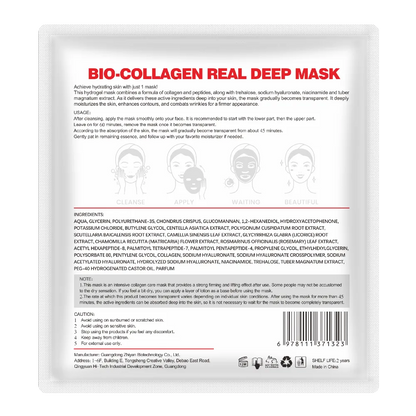 Bio-Collagen Real Deep Mask - Løfter, fugter og modvirker rynker