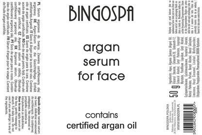 Ansigtsserum med arganolie