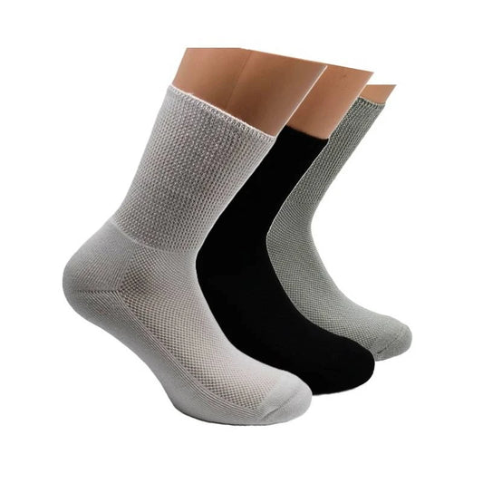 Diabetesstrømper af bambus farver