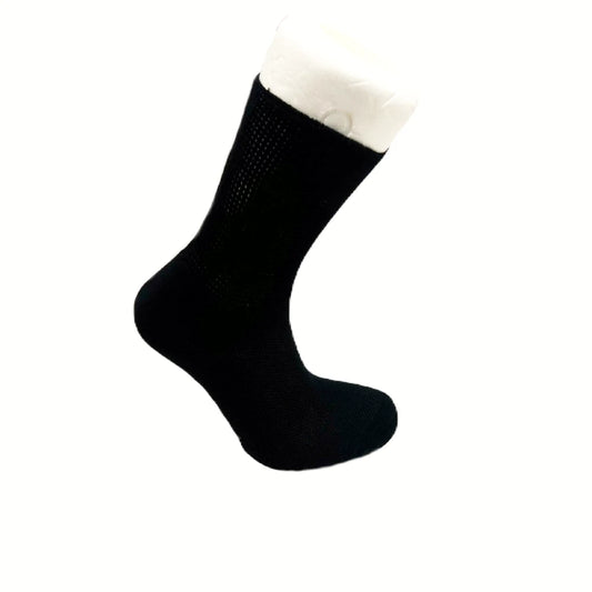 Diabetesstrømper med skridsikker bund og ekstra løs elastik