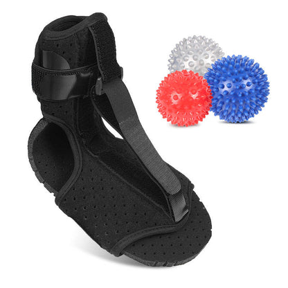 Dropfodsstøtte og massagebold - sat