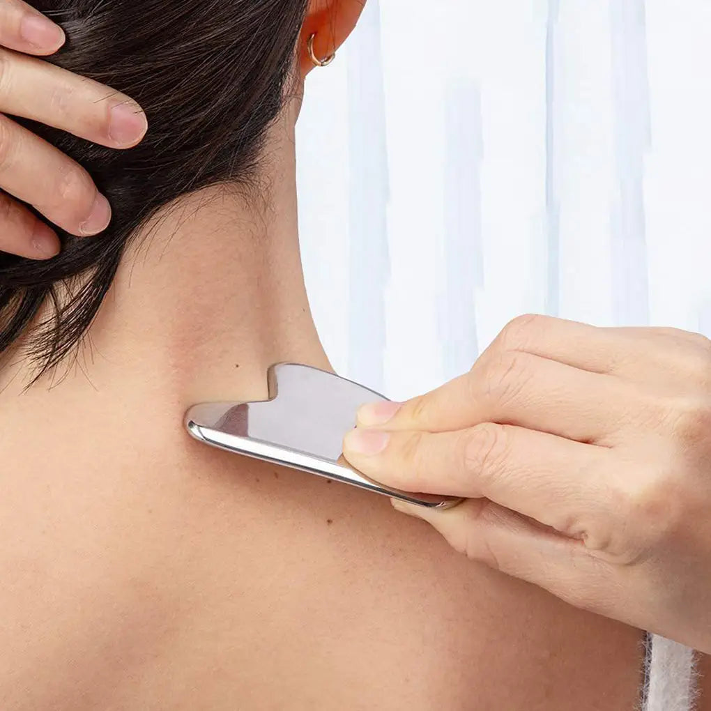 Gua sha hjerte Stainless Steel