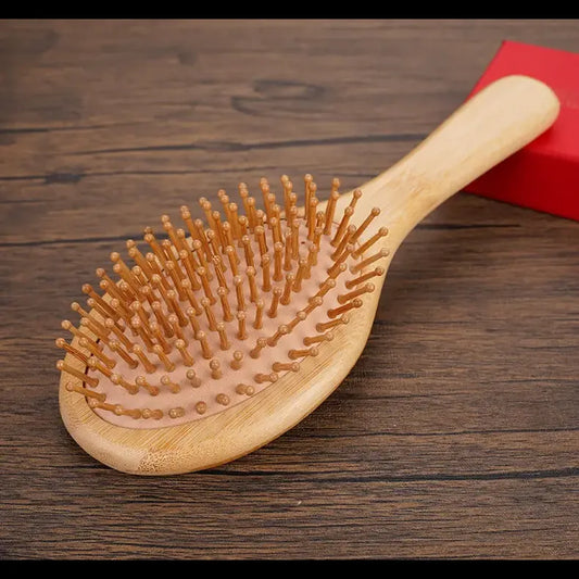 Hårbørste i bambus