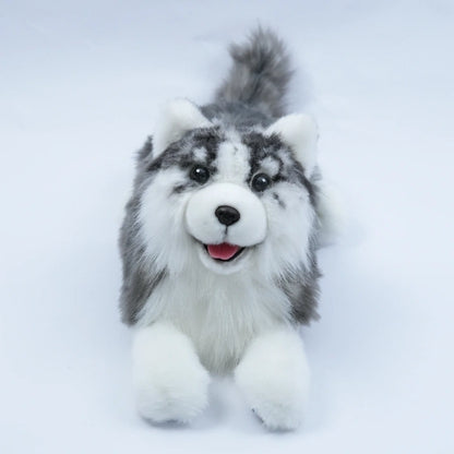 Robothund til ældre - digital terapihund Husky