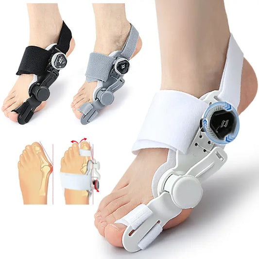 Justerbar natskinne til Hallux Valgus