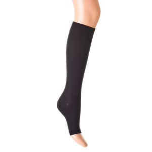 AD knæhøje støttestrømper åben tå