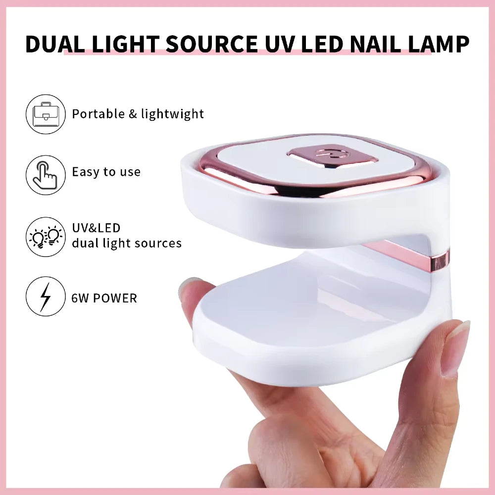 LED-neglelampe, bærbar