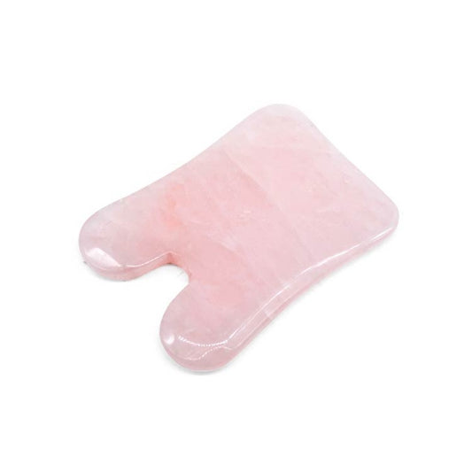 Gua Sha sten - pink firkant