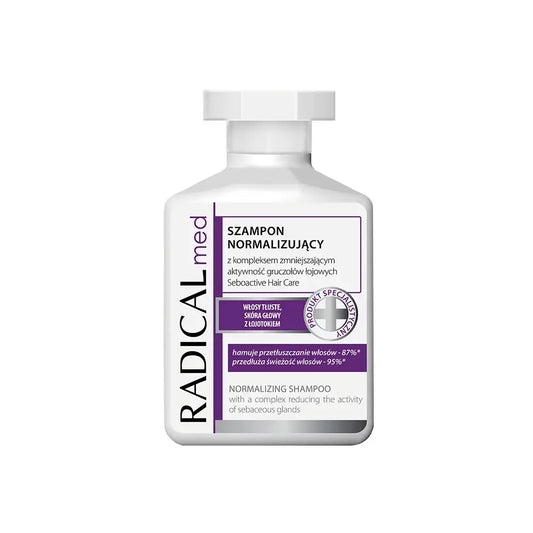 Shampoo til fedtet hår, der renser, normaliserer og balancerer hovedbunden