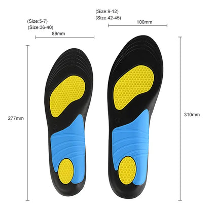 Stabiliserende indlægssåler - støtte til svang og hæl