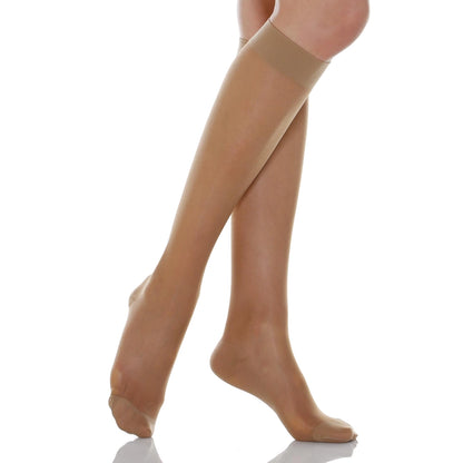 Knæhøje Støttestrømper mild kompression eleganta
