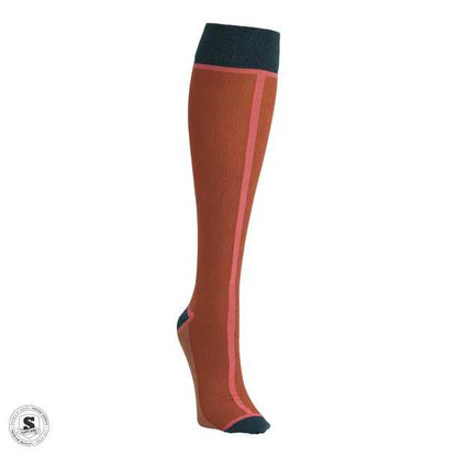 Støttestrømper Eco Cotton, Pierre, Cognac