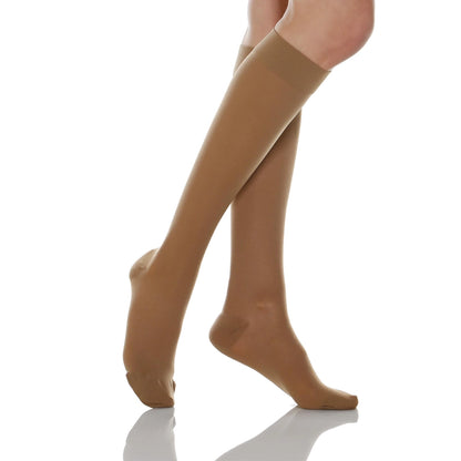 Knæhøje støttestrømper med høj kompression