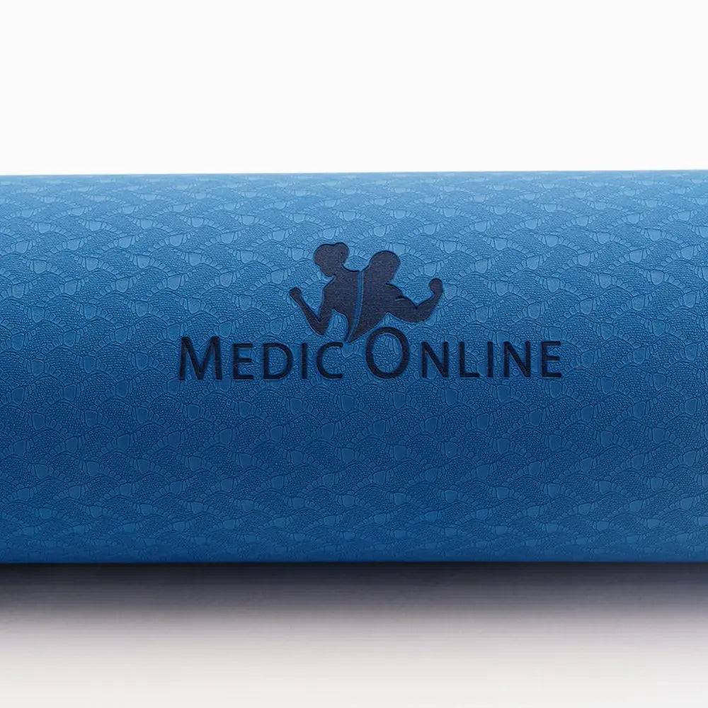 Yogamåtte 6 mm for nybegyndere og den avancerede yogaudøver
